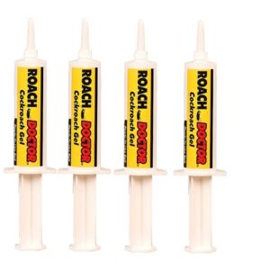 STOP Gandaci: Set 4 x Insecticid Universal Tip Seringa - Elimina Colonia De Gandaci, 30g, Dr. Roach, foarte puternic si eficient, Efect Rapid