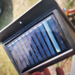 Lampi solare exterior cu senzor miscare 30 LED photo review
