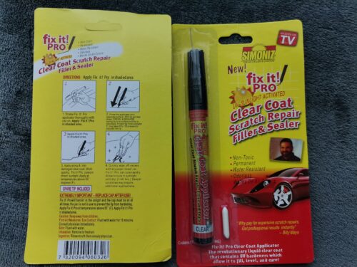 Set 2 X Creion Corector  Pentru Zgarieturile Auto, marker Fix It Pro, Orice Culoare photo review