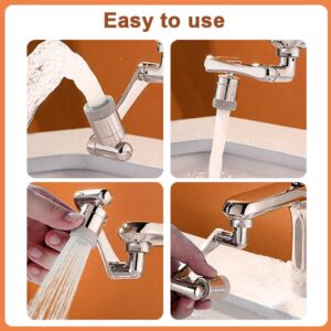 Cap de robinet rotativ, cu filtru și 2 tipuri de jet - imagine 8