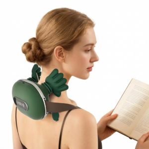 Aparat masaj cervical gat si umeri 4D cu incalzire, ManifestAct profesional, fara fir, masaj ce imita mana umana, 3 moduri, cu autonomie la baterie de pana la 12 zile pentru relaxare si dureri musculare perfect pentru un cadou pentru cei dragi - imagine 3