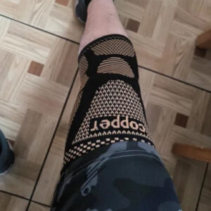 Set 2 Genunchiere Cu Fir De Cupru + Gel Antireumatic CADOU, bandaj pentru genunchi cu compresie photo review