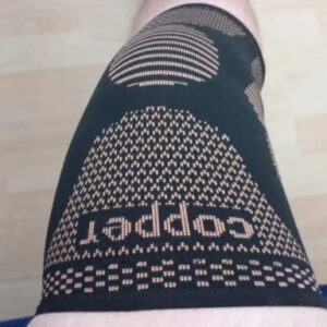 Set 2 Genunchiere Cu Fir De Cupru + Gel Antireumatic CADOU, bandaj pentru genunchi cu compresie photo review