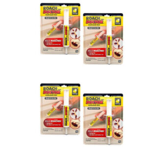 SET 4 X Insecticid Impotriva Gandacilor De Bucatarie, Foarte Puternic Si Eficient, Cu Seringa Dozatoare ROACH DOCTOR (copie)